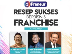Buka-bukaan Bisnis Waralaba di dPreneur