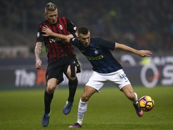 Blok Tinggi Inter Milan Paksa AC Milan Meraih Hasil Imbang