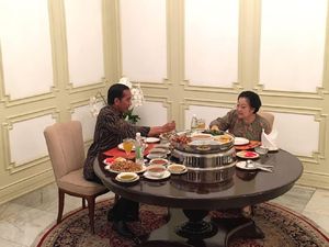 Menu Makan Siang Jokowi-Megawati di Istana: Ikan Bakar Hingga Tempe Goreng