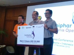 Petenis 20 Negara Ramaikan Combiphar Tennis Open 2016