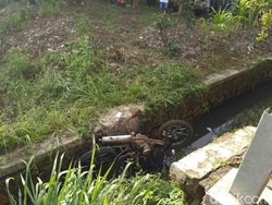 Pria yang Ditemukan Tewas di Selokan Diduga Korban Kecelakaan Lalu Lintas