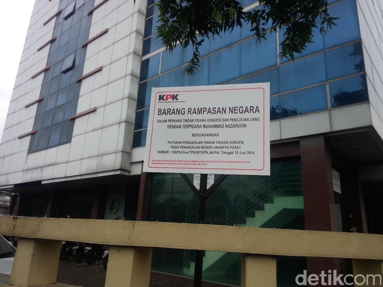 Ini Penampakan Gedung Milik Nazaruddin yang Disita KPK