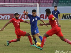 Thailand Kalahkan Singapura 1-0