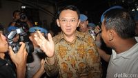 Ahok Usai Jalani Pemeriksaan di Bareskrim