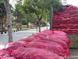 Bea Cukai Gagalkan Penyelundupan 50 Ton Bawang Merah di Perairan Sumut