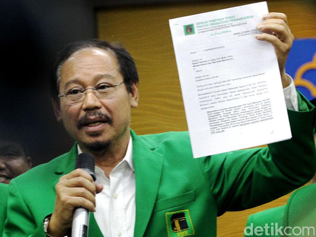 Djan Faridz Berharap Menkum Tak Ajukan Banding Putusan PTUN Djan Faridz Berharap Menkum Tak Ajukan Banding Putusan PTUN