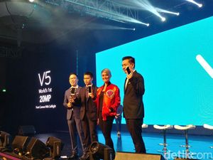 Ponsel Selfie Sempurna Vivo V5 Resmi Melenggang