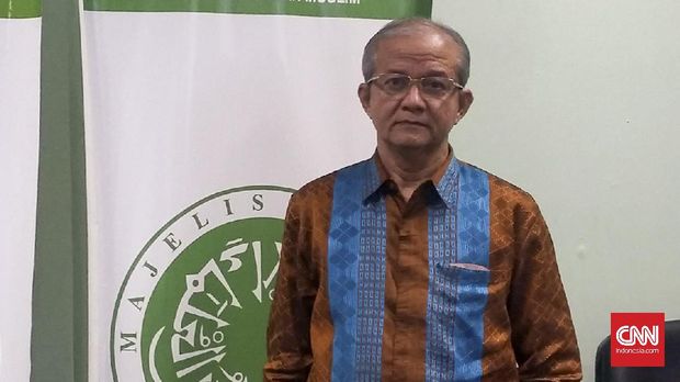 Anwar Abbas, MUI Secretary General.  (CNN Indonesia / Alfani Roosy Andinni)