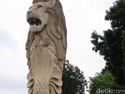 Gegara Proyek Ini, Patung Merlion di Singapura Terancam Dirobohkan