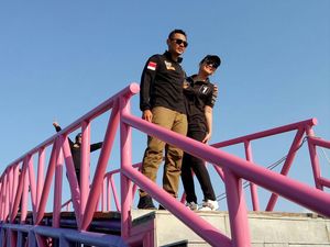 Momen Berdua Agus Yudhoyono-Annisa di Jembatan Cinta Pulau Tidung