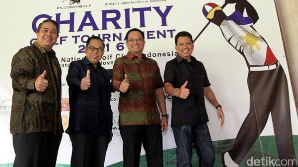 Filcomin Golf dan PBCI Gelar Turnamen Golf untuk Amal