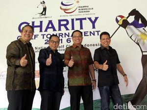 Filcomin Golf dan PBCI Gelar Turnamen Golf untuk Amal