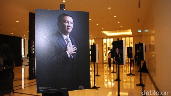 Potrait Para Publik Figur di Pameran Suara Hati Lelaki
