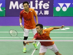 Disingkirkan Pasangan Denmark, Ahsan/Rian Tak Berhasil ke Final