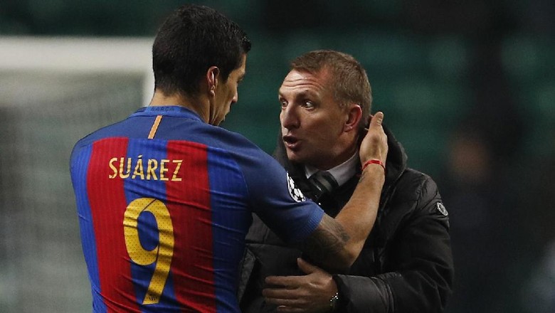 Rodgers Pertanyakan Penalti Barca Rodgers Pertanyakan Penalti Barca