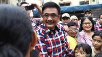 Djarot Blusukan di Rusun Apron Kemayoran
