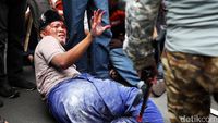 Aksi Teatrikal Konflik Rohingya di Kedubes Myanmar