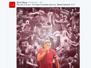 Penghormatan Buat Steven Gerrard Mengalir dari Netizen