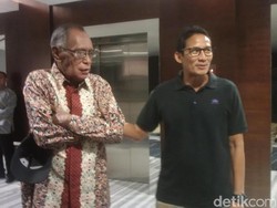 Ikuti Saran Anies, Sandiaga Temui Mantan Gurunya Saat SMU