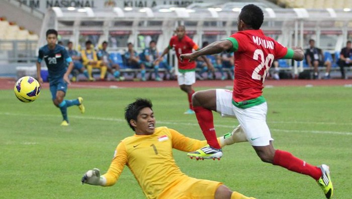 Catatan Head to Head Singapura vs Indonesia