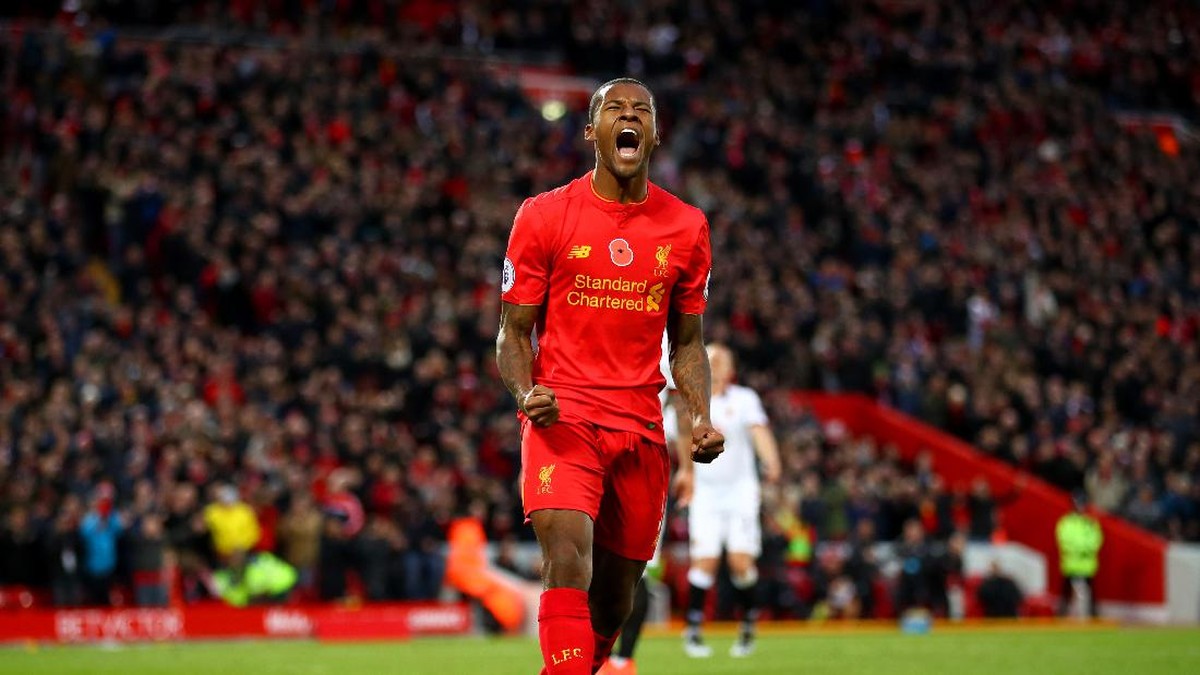 Giorginio Wijnaldum tak menyukai satu bagian dalam pramusim. Foto: Getty Images/Clive Brunskill