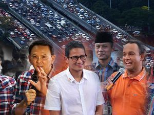 Siasat Para Cagub Atasi Kemacetan Jakarta
