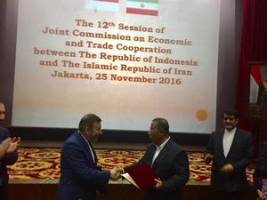 Menteri Iran Temui Darmin Nasution, Bahas Ekonomi dan Perdagangan