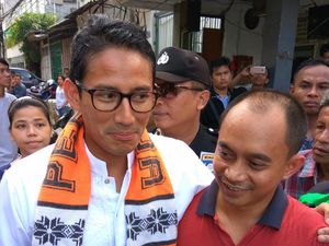 Sandiaga: Pria Ini Bikin Perut Saya Kotak-kotak, tapi Kini Jadi Tukang Ojek
