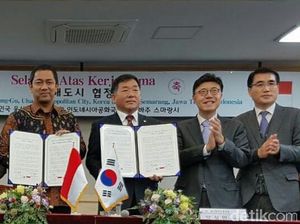 Tingkatkan Kesejahteraan, Pemkot Semarang dan Kota Jung-Gu Korsel Teken MoU