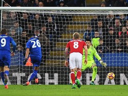 Gol Islam Slimani di Injury Time Selamatkan Leicester dari Kekalahan