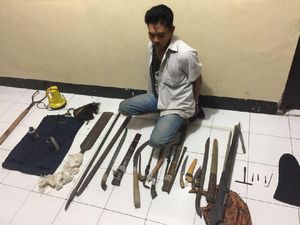 Residivis Kasus Perampokan Penyimpan Bahan Peledak Ditangkap di Lombok