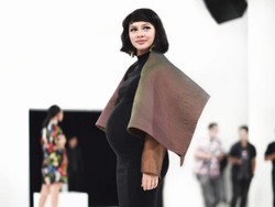 Foto: Inspirasi Tampil Stylish Saat Hamil Ala Andien