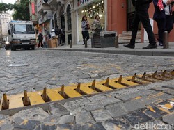 Jangan Lawan Arah di Kawasan Menara Galata Turki, Nanti Kena Jebakan Paku!