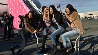 Saat Kendall Jenner Seru-Seruan Bareng Model Victorias Secret
