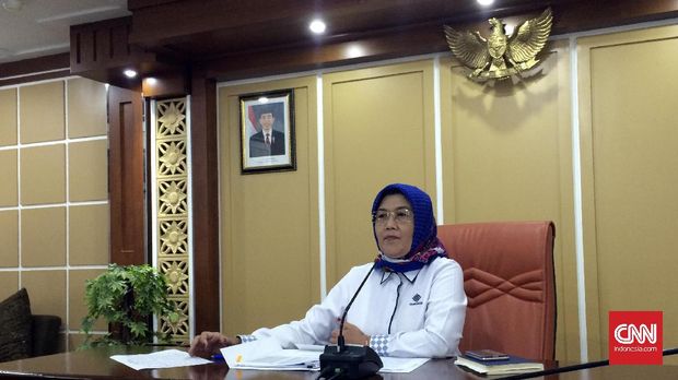 Direktur Jenderal Pembinaan Hubungan Industrial dan Jaminan Sosial Ketenagakerjaan (PHI-Jamsos) Kemenaker Haiyani Rumondang.
