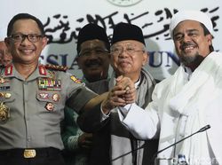 Maruf Amin Bakal Bertemu Habib Rizieq Saat Naik Haji?