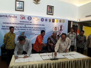 Jamkrindo Gandeng 7 Universitas untuk Peningkatan Data UMKM