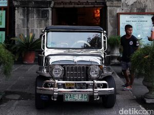Cuma di Filipina, Bekas Mobil Perang Jadi Angkot