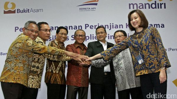 Bank Mandiri dan Bukit Asam Jalin Kerja Sama