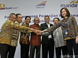 Bank Mandiri dan Bukit Asam Jalin Kerja Sama