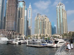Bukan Sulap Bukan Sihir, Gurun Pasir Jadi Pelabuhan Kapal di Dubai