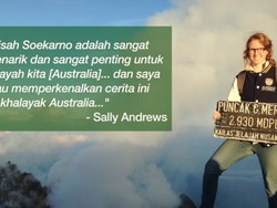 Bule Australia Ciptakan Lagu Soal Presiden Soekarno