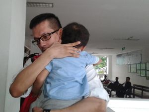 Pesan Haru dari Anak Jupiter Fortissimo Saat Datangi Tahanan