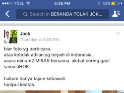 Ramai Foto Botol Equil Disangka Miras, Ahok: Saya Enggak Minum Alkohol