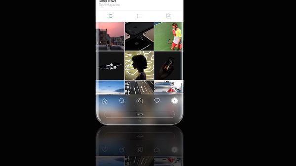 Begini Kiranya Tampilan iPhone 8