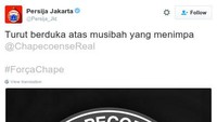 Klub-klub Indonesia juga tak mau ketinggalan menyatakan duka dan dukungan pada Chapecoense. Persija dan Arema Cronus jadi salah satunya. (Foto: ist)