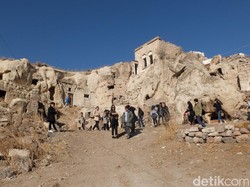 Gua Pertahanan di Bawah Tanah dengan Arsitektur Menawan di Turki