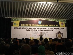 Buka Kongres Kehutanan, JK: Ketika Ada Banjir dan Kekeringan Baru Ingat Hutan