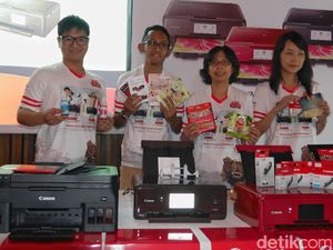 Printer Multifungsi Canon Pixma G4000, Cetak Dokumen Cuma Rp 15