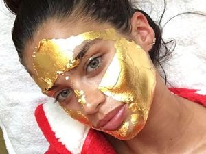 Foto: Lucunya Tampang Selebriti Saat Pakai Masker Wajah